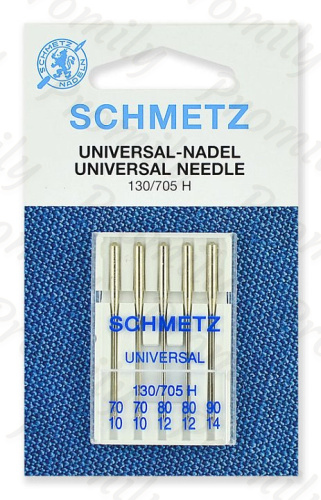 Иглы стандартные №70(2), 80(2), 90, Schmetz, набор 5 шт от магазина Promily в Ставрополе