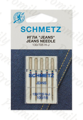 Иглы для джинсы №100, Schmetz, 5шт от магазина Promily в Ставрополе
