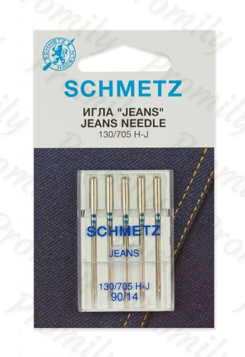 Иглы для джинсы № 90, Schmetz, 5шт от магазина Promily в Ставрополе