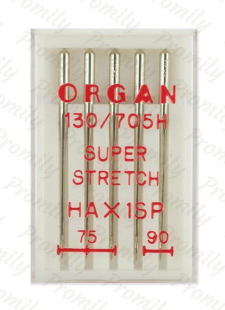 Иглы супер cтрейч №№ 75(3),90(2), Organ, 5 шт от магазина Promily в Ставрополе