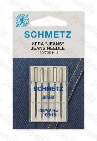 Иглы для джинсы №100, Schmetz, 5шт от магазина Promily в Ставрополе