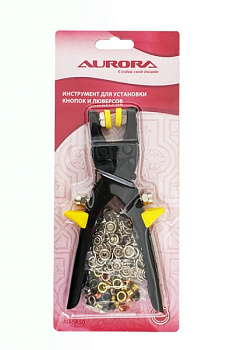 ИНСТРУМЕНТ ДЛЯ УСТАНОВКИ КНОПОК И ЛЮВЕРСОВ Aurora AU-SA50 от магазина Promily в Ставрополе