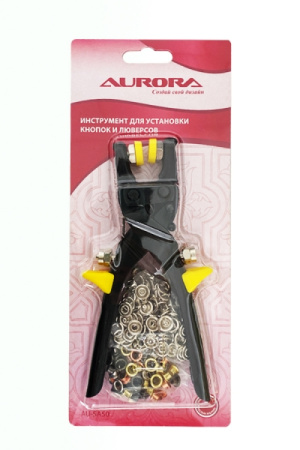 ИНСТРУМЕНТ ДЛЯ УСТАНОВКИ КНОПОК И ЛЮВЕРСОВ Aurora AU-SA50 от магазина Promily в Ставрополе