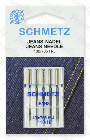 Иглы для джинсы № 110, Schmetz, 5шт от магазина Promily в Ставрополе